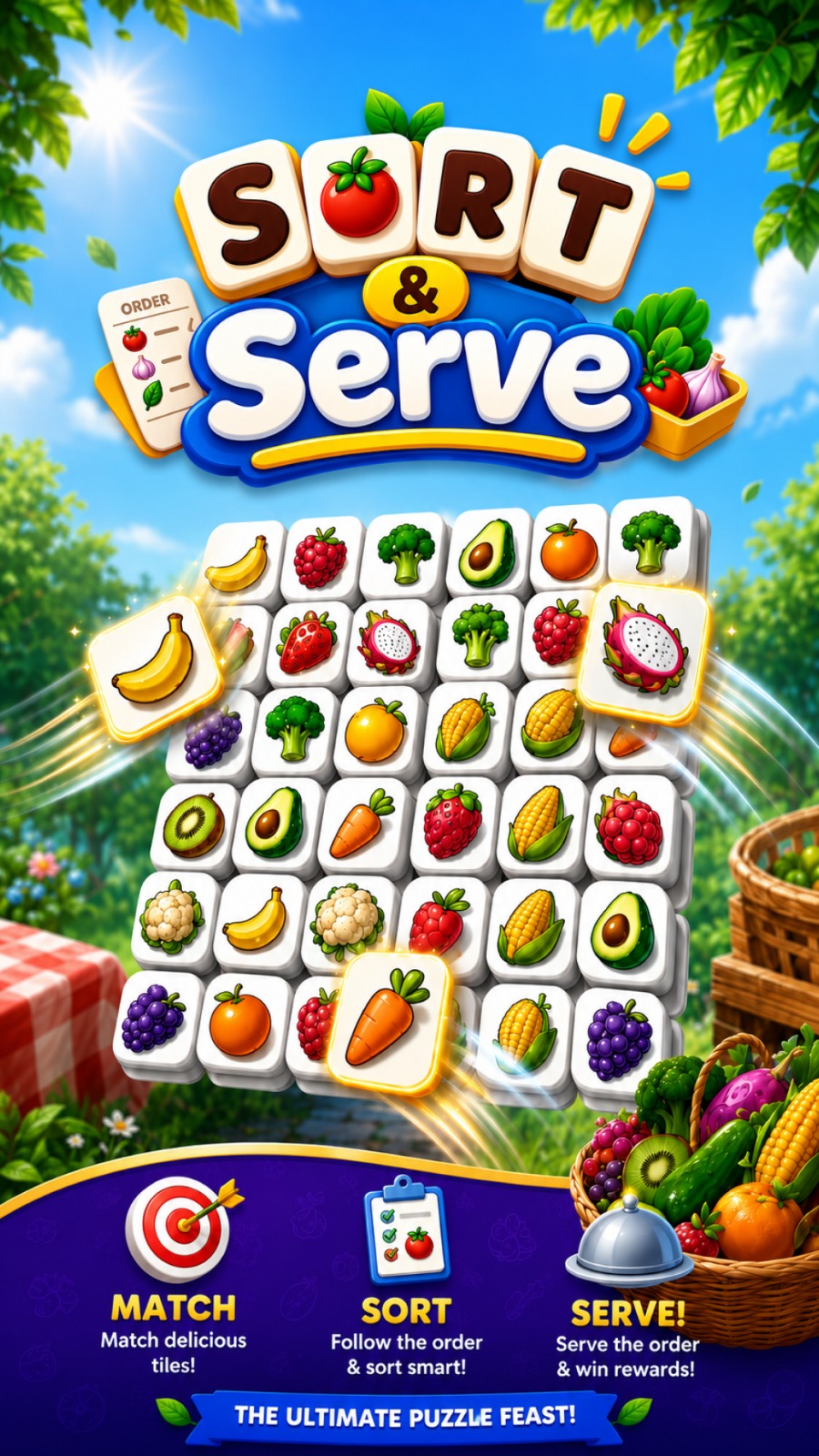Sort & Serve gameplay