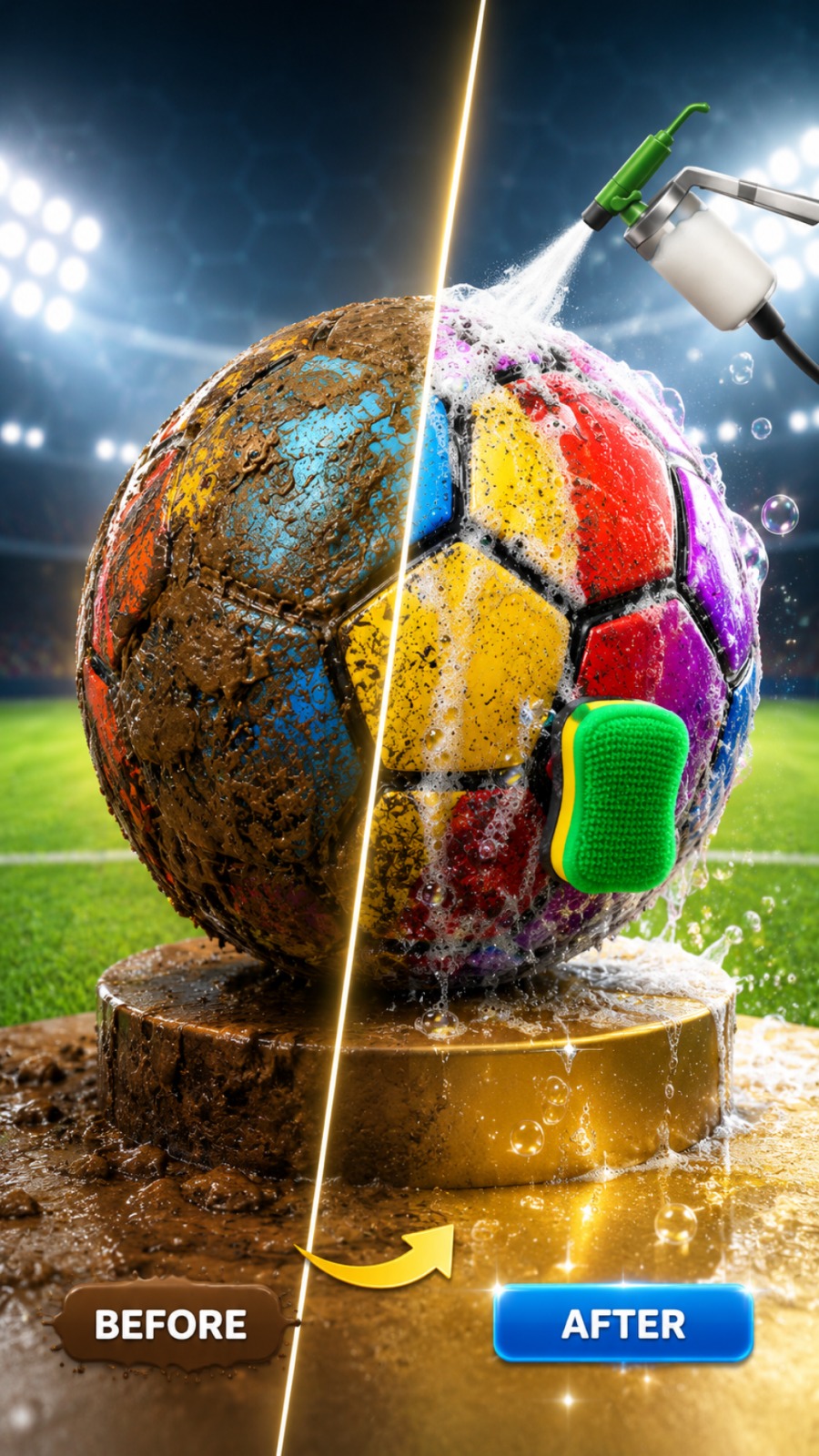 Sports ball challenge