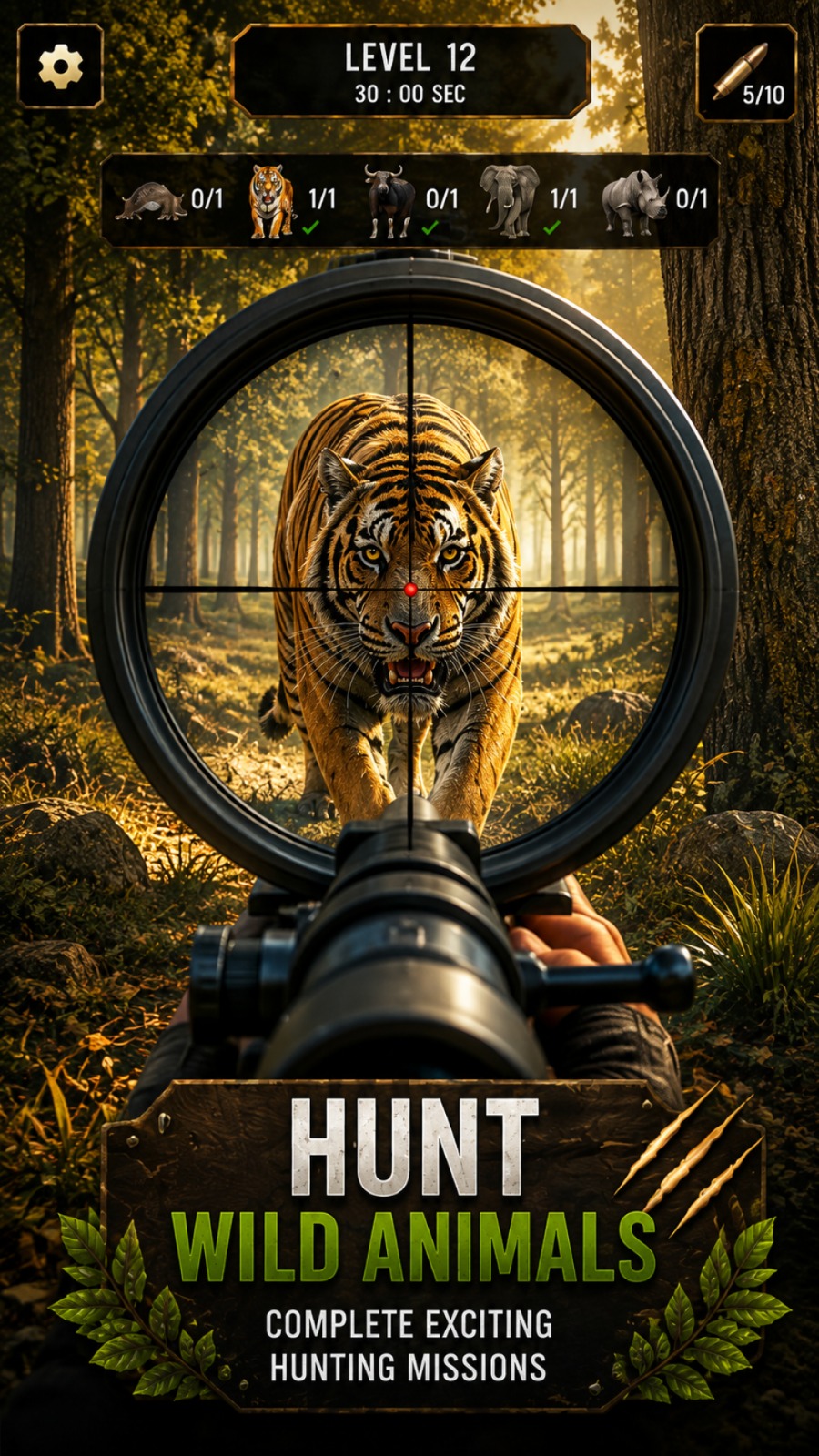 Hunt till we're exhausted